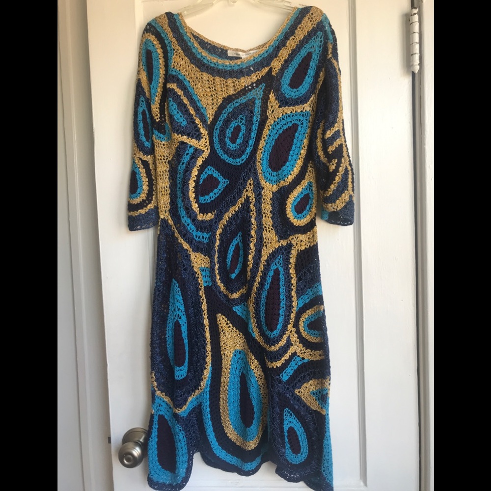 Diane Von Furstenberg crochet dress